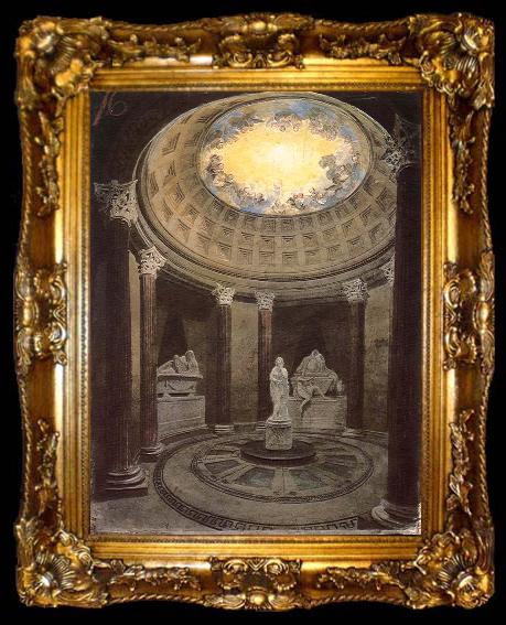 framed  Joseph Mallord William Turner Interior, ta009-2